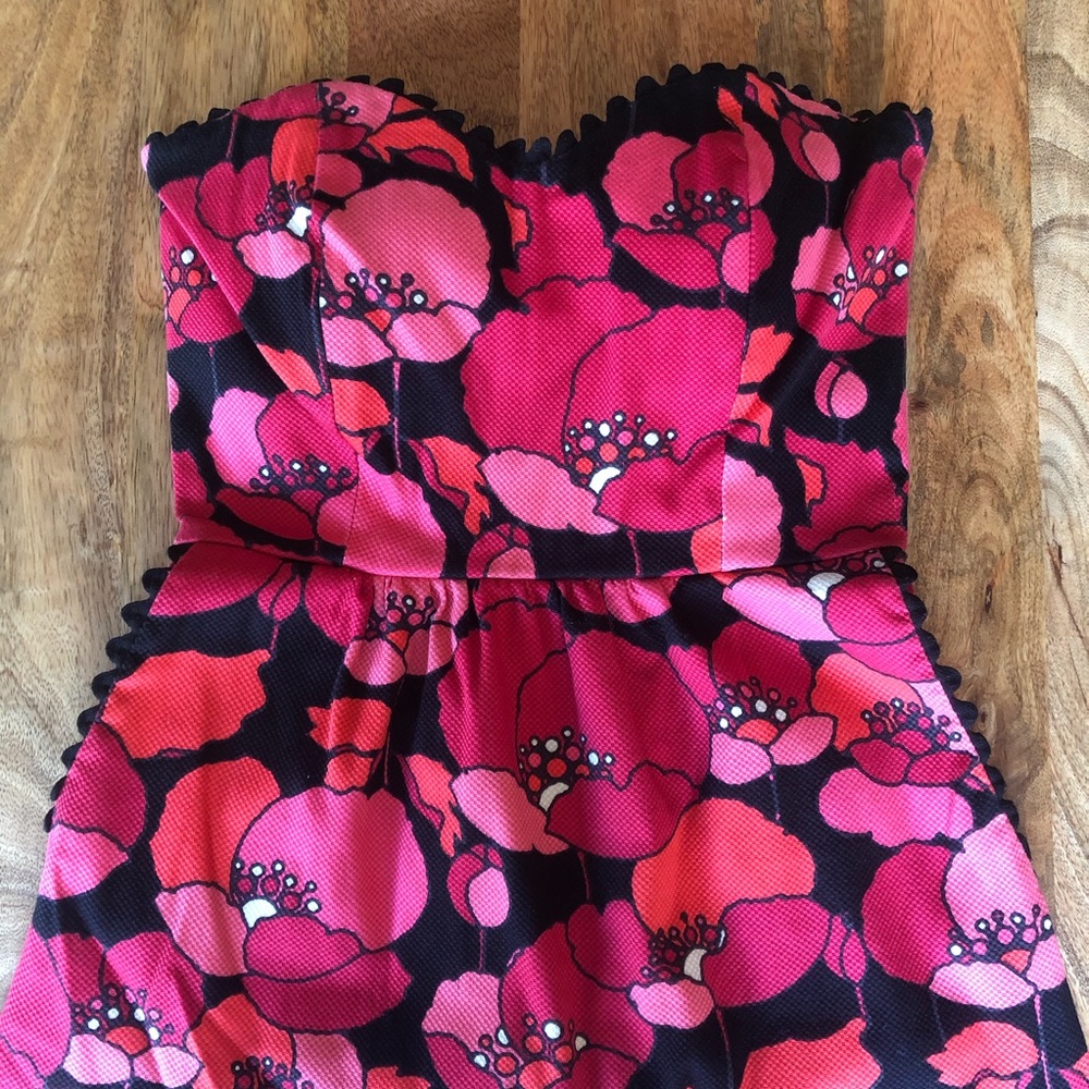 Judith March Floral Cocktail Dress (S)